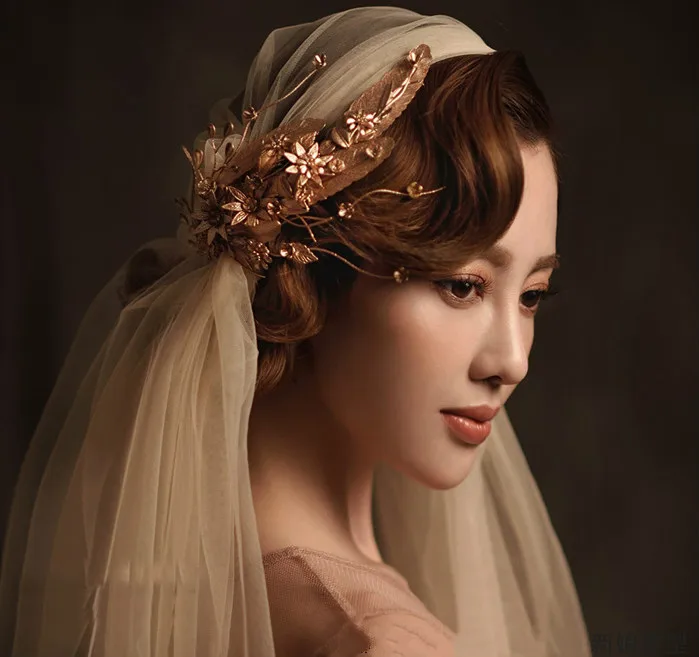 Головной убор ручной работы в стиле барокко свадебный головной супер Феи