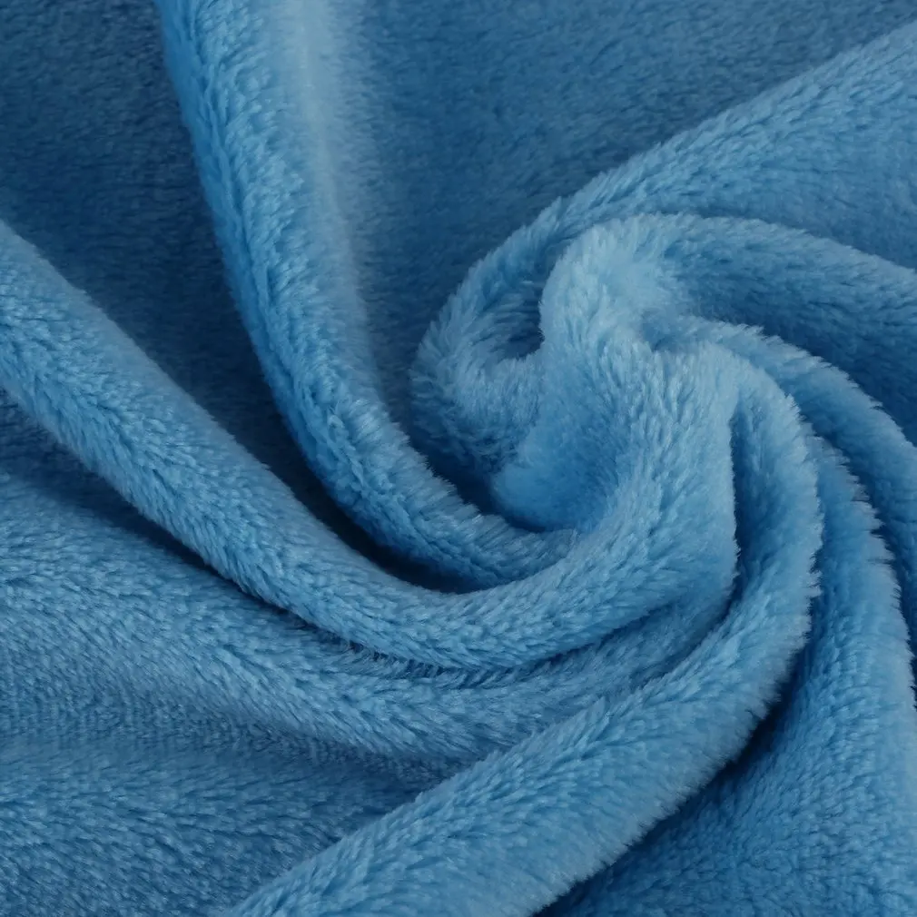 

High Quality Super Soft Blanket Solid Color Blanket Coral Fleece Comfortable Sleeping Bed Home 70x100cm Bed Sofa Home Textile