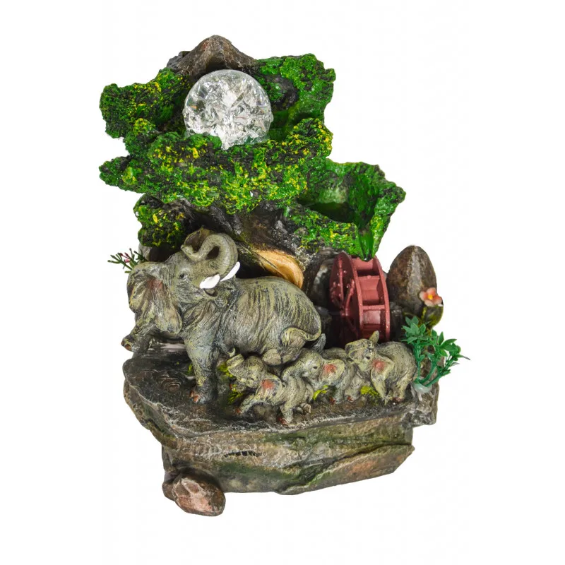 Декоративный настольный фонтан &quotСлоны 2&quot | Дом и сад