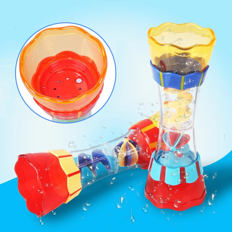 

1Pcs HOT Bath Toy Rotary Water Drain Bathing Cup Children's Bath Bathtub Bathing Water