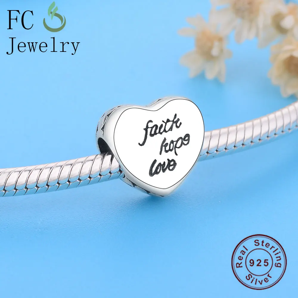 FC ювелирные изделия подходят оригинальные браслеты с подвесками Серебряные