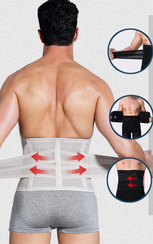 Мужской жиросжигатель Сауна пояс для подтяжки живота Формирователь тела на