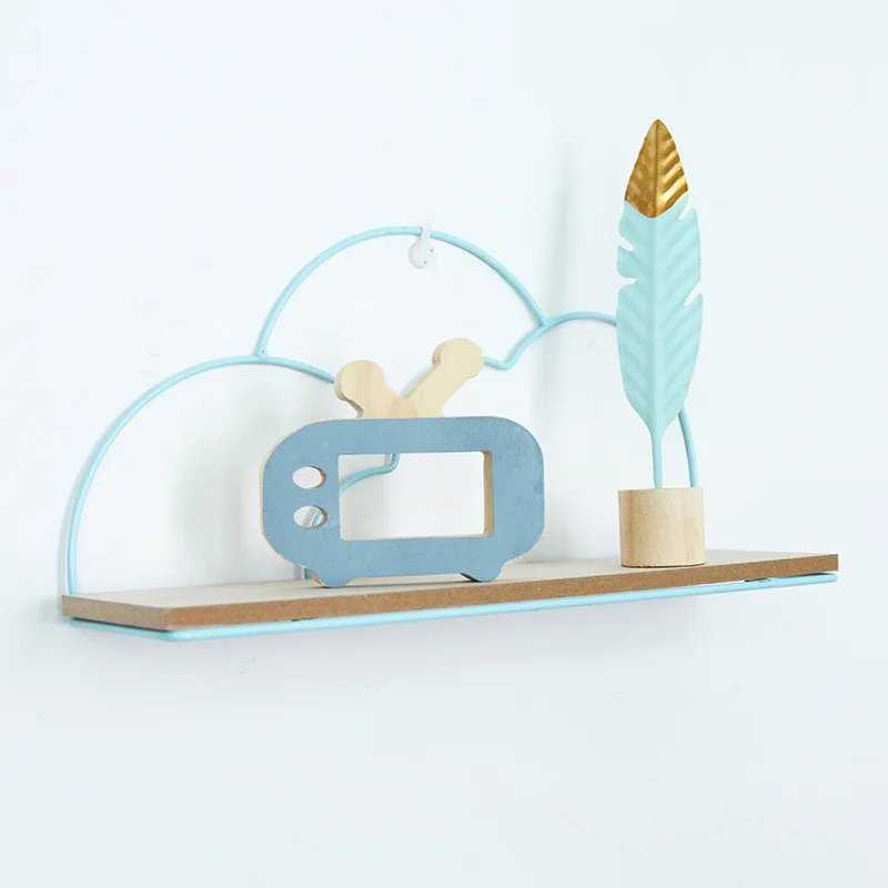 Деревянная железная стойка для хранения настенная кухонная полки организация