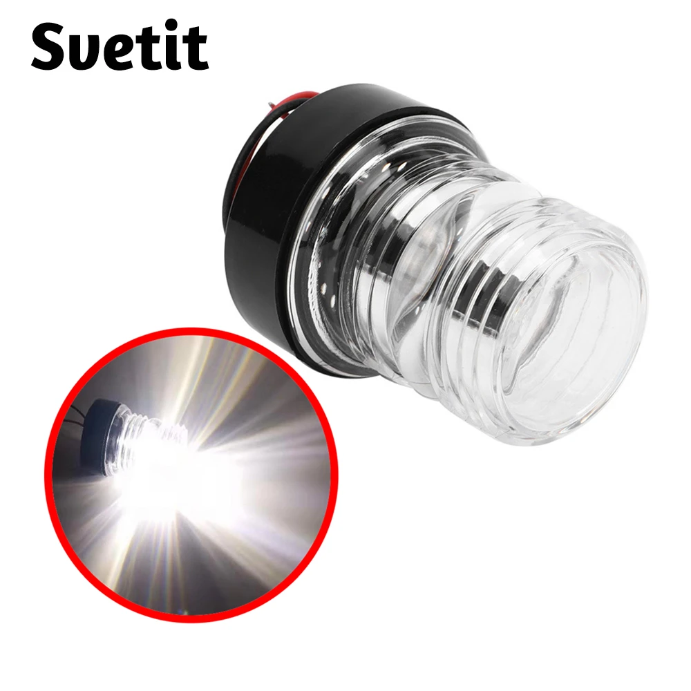 

1 x Boat Light LED 12V Waterproof Navigation Lights Boat Sailing Signal Lamps White Green Red Yacht Accessories