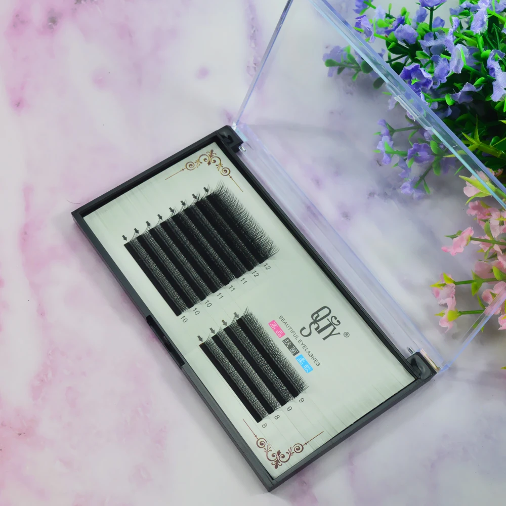 YY-образная искусственная норковая ресница быстрого цветения 0 07 C завитые густые