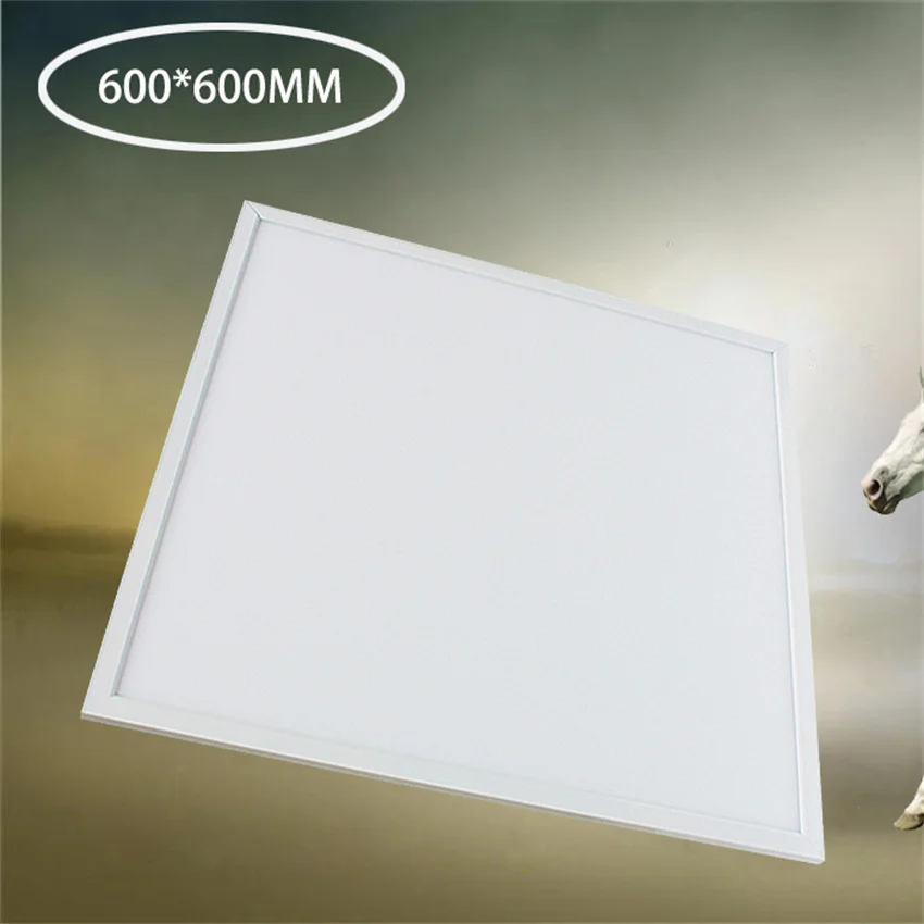 

Free Shipping AC100-240V 48w 600x600mm SMD2835 4050-4400lm warm white natural white and cool white color LED panel