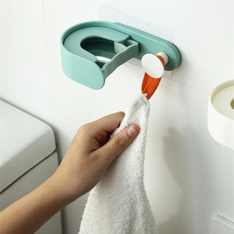 

1PCS Mop Broom Holder Mop Organizer Storage Rack Brush Broom Hanger Household Kitchen Tool Clip Wall Mounted Bathroom Mop Hooks