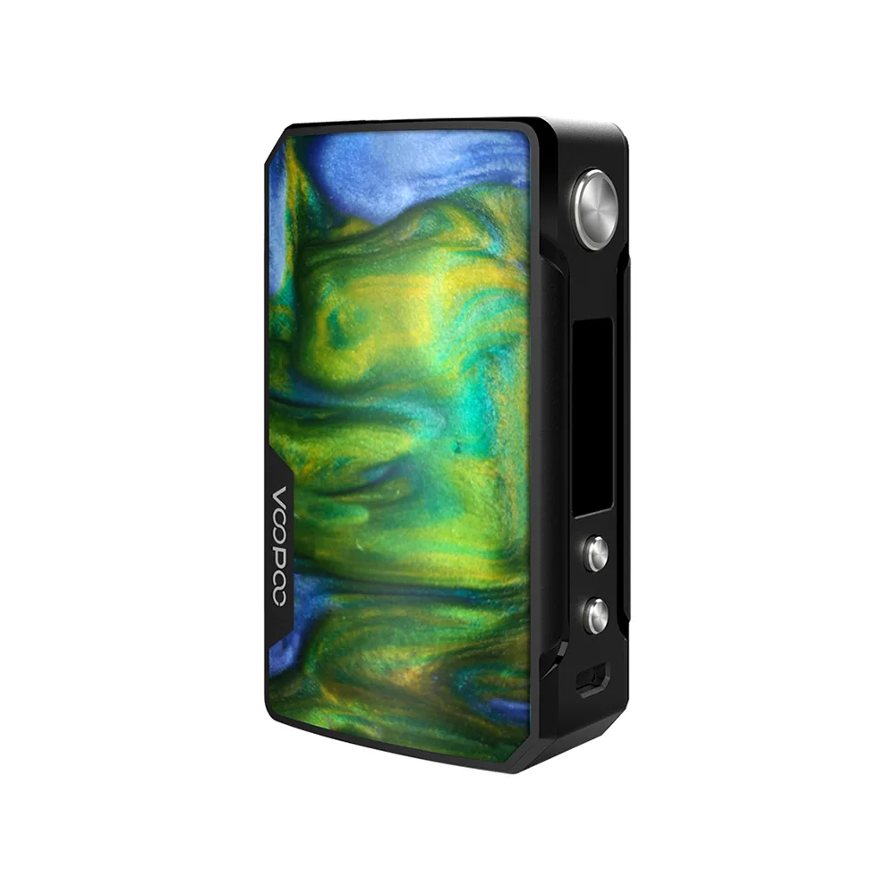 VOOPOO DRAG 157W TC Box MOD& VOOPOO DRAG 2 с US GENE chip контроль температуры электронная сигарета 157W 18650 box mod Vape - Цвет: B Island Drag 2
