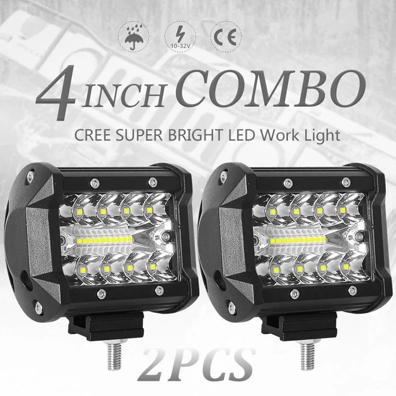Светодиодный комбинированный рабочий светильник Точечный для внедорожного
