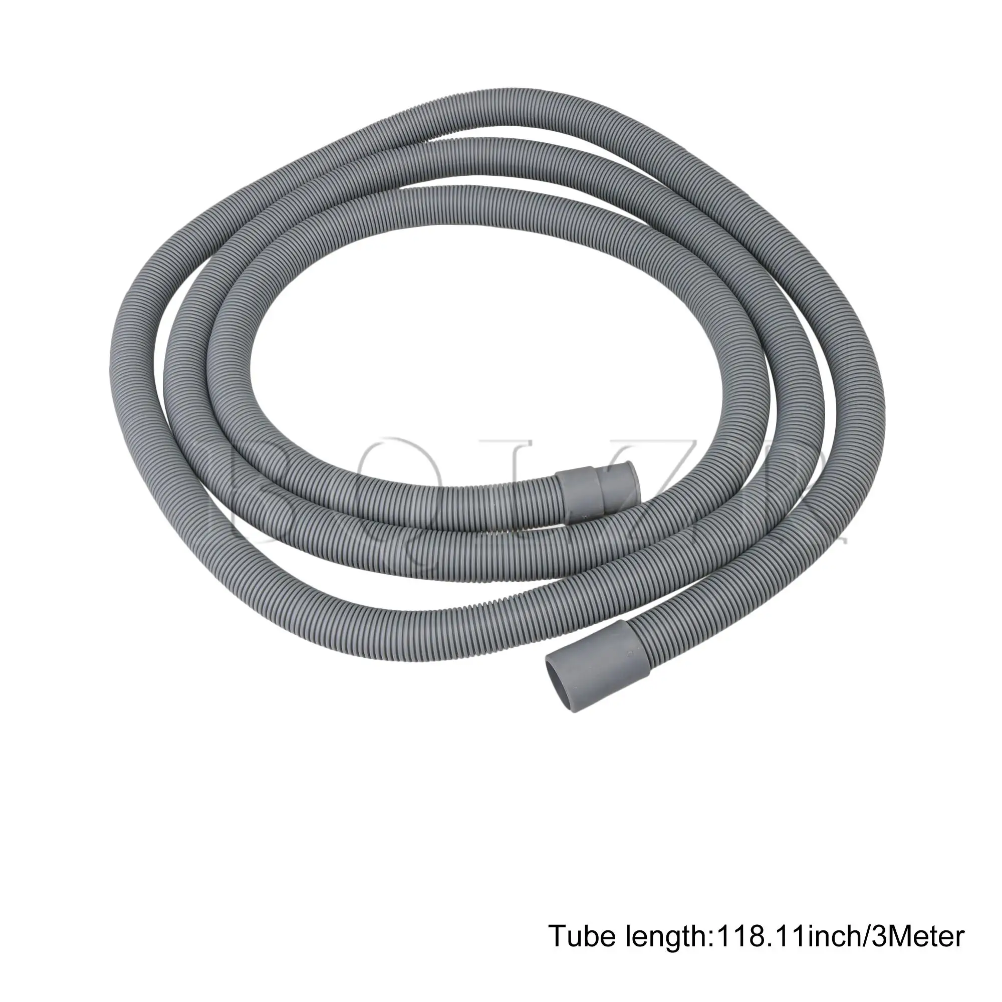 

BQLZR Expandable 3 Meter Drain Tube Hose Fits Conduit PP Washing Machine Grey