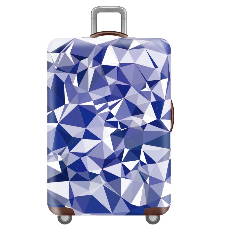 11 Luggage cover Эластичный Чехол для багажа для путешествий с цветочным узором, Защитные чехлы для багажа, уплотненный чехол для чемодана 18-32 дюйма, аксессуары для путешествий - Цвет: 11 Luggage cover