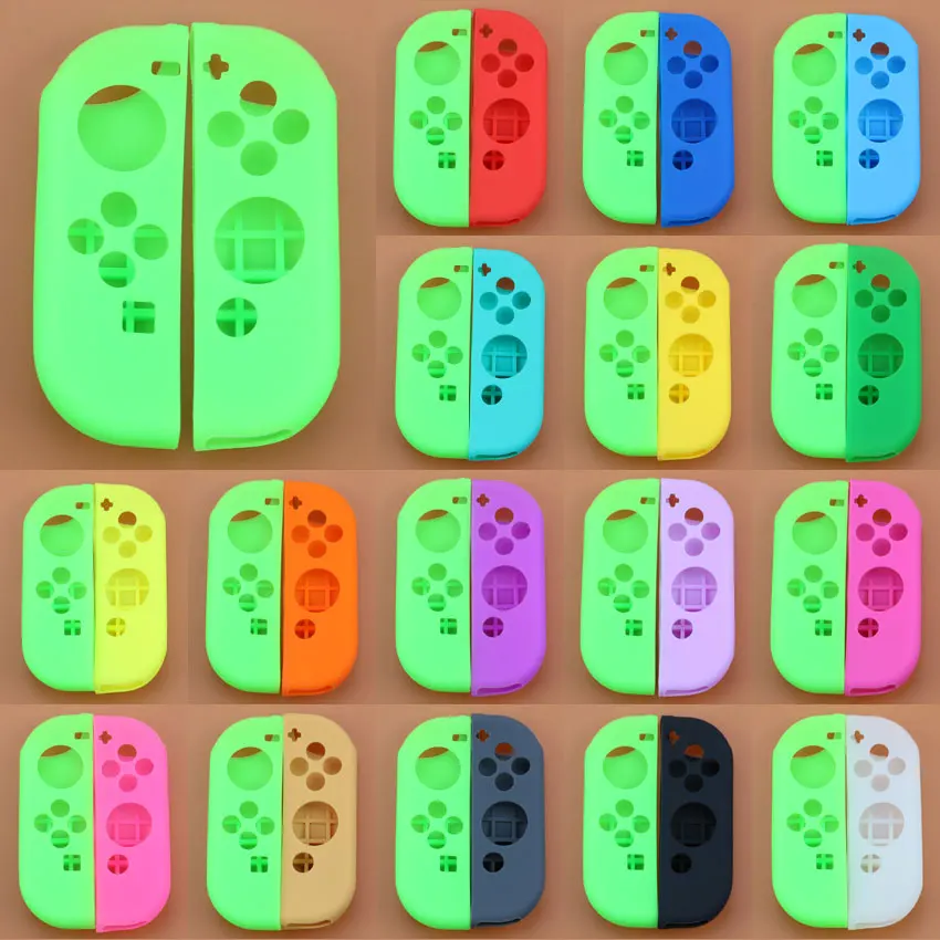 JCD силиконовой резины отделением для кредитных карт чехол для Nintendo Switch контроллер Joy-Con Nintendo Switch NX NS JoyCon Grip