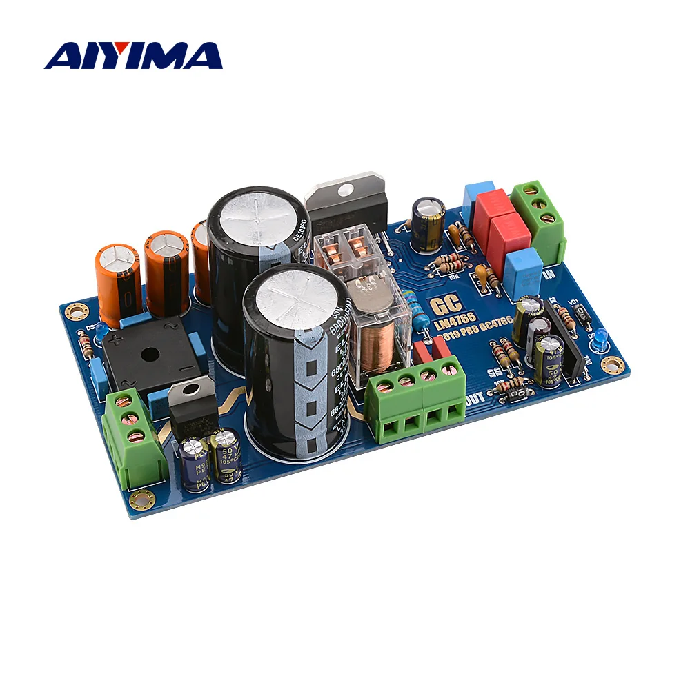 

AIYIMA LM4766 Audio Amplifier Board GC Version Amplificador 40W*2 HIFI Stereo 2.0 Channel Sound Amplifiers AMP Super 1875