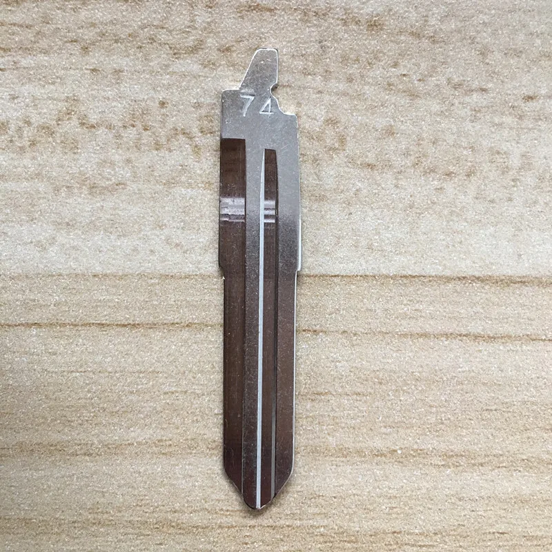 

Заготовка для ключа № 74, неразрезанная, сменная, KD, тип полотно дистанционного ключа, № 74, для автомобиля FAW Pentium B50, оригинал