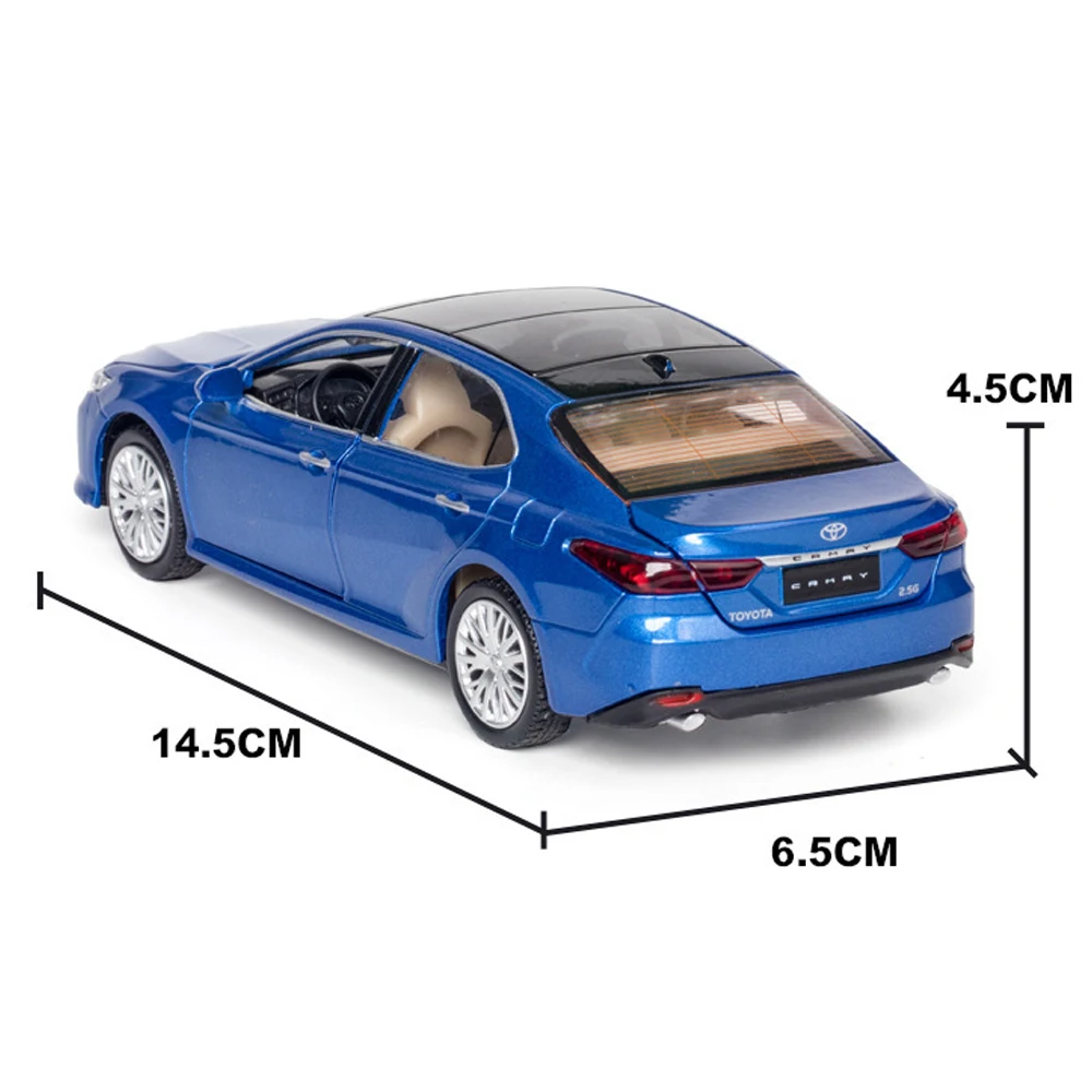Миниатюрная литая модель автомобиля 1:34 из сплава 8-го поколения TOYOTA CAMRY коллекция