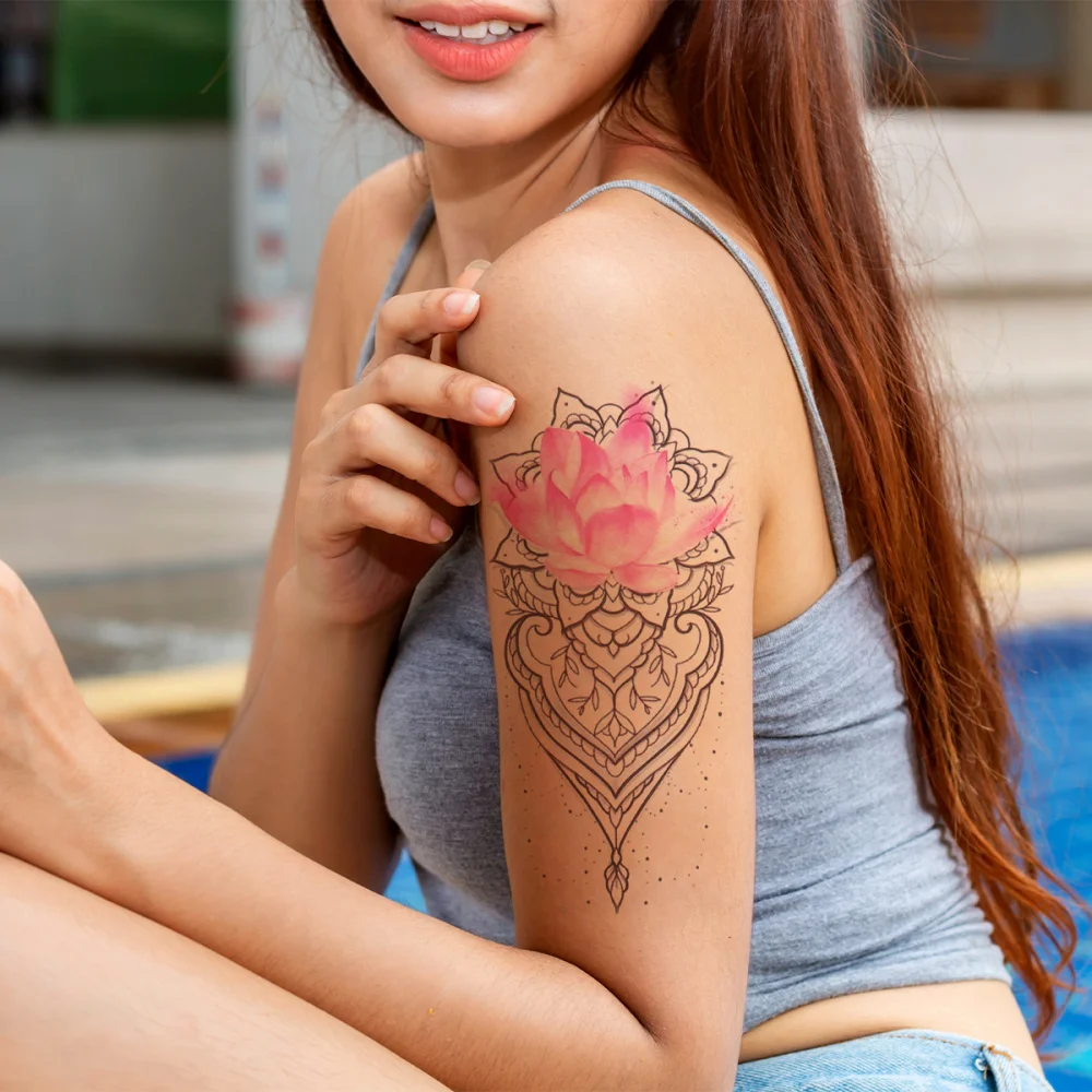 

8PCS Temp Waterproof Fake Sticker Body Arm Art for Men Kids