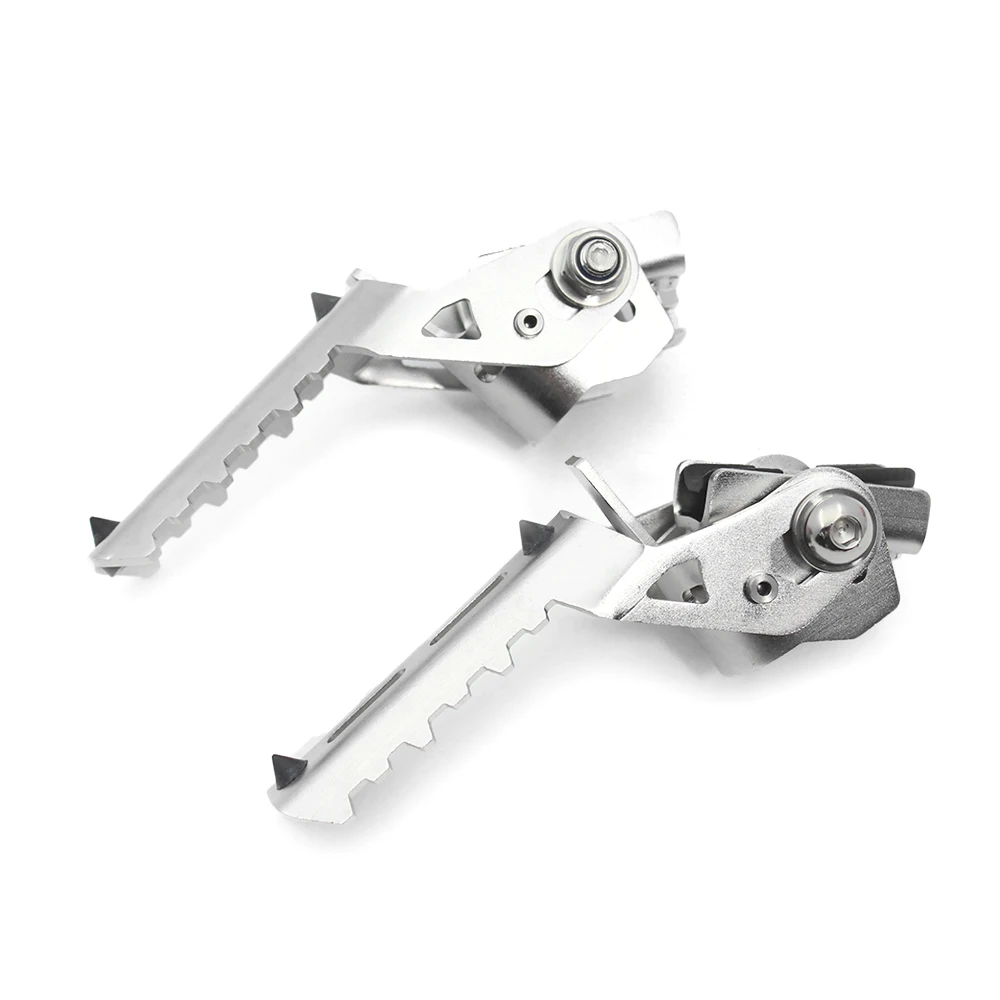 

Motorcycle Stainless Steel Front Foot Padel Highway Pegs Footrest For BMW R1200GS Adventure 2013 2014 2015 2016 2017