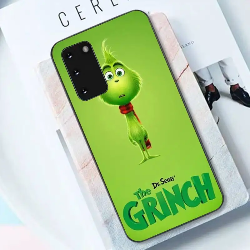 

How the Green ofMonster Grinchs Phone Case for Samsung S 5 6 7edge 8 9 10 20 21 plus lite UlTRA case