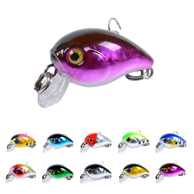 

Luya bait Mini Rock crank plastic bait 3cm / 3.1g bionic bait false bait hard bait fishing lures