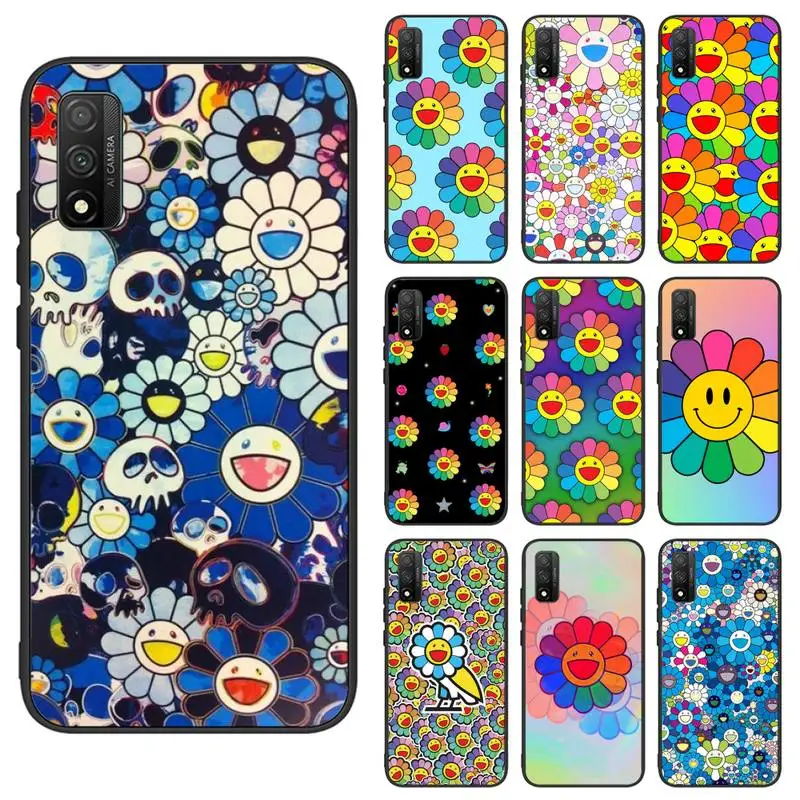 

Murakami Flower Smile Phone Case for Samsung A71 A80 A91 A01 A02 A11 A12 A21S A31 A32 A20E M10 M11 M20 M30 M31 M31S M21 cover