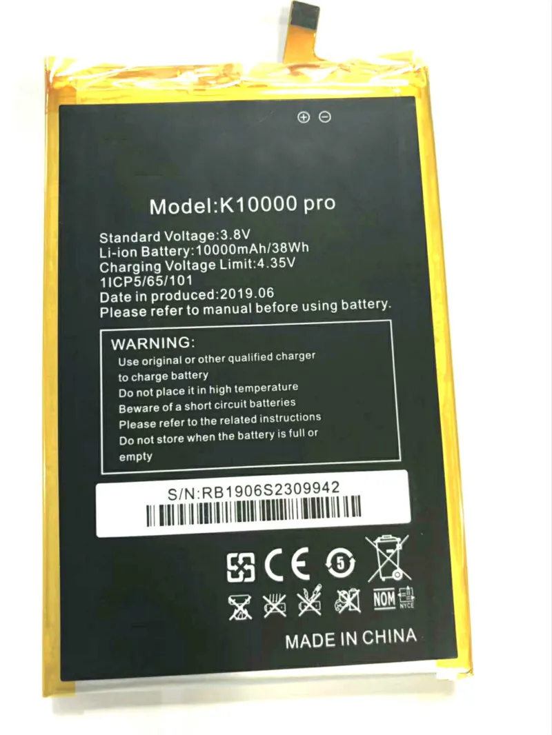 Новый аккумулятор West Rock 10000 мАч K10000 PRO для OUKITEL мобильный телефон - купить по