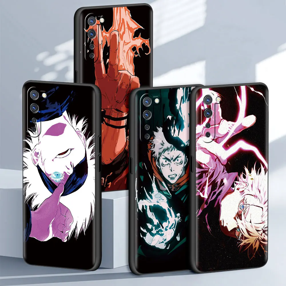 

Jujutsu Kaisen Case For Oppo A53 A9 2020 A93 A52 Find X2 Lite Reno 4 3 6 F11 Pro A94 4G Ace A95 K9 A74 5G Soft TPU Phone Cover