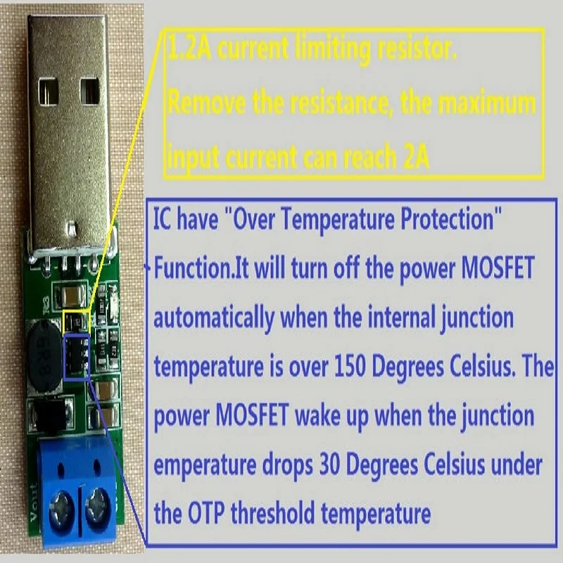 Повышающий Модуль постоянного тока CE016 5 Вт с USB от В до 12 для Светодиодный одного
