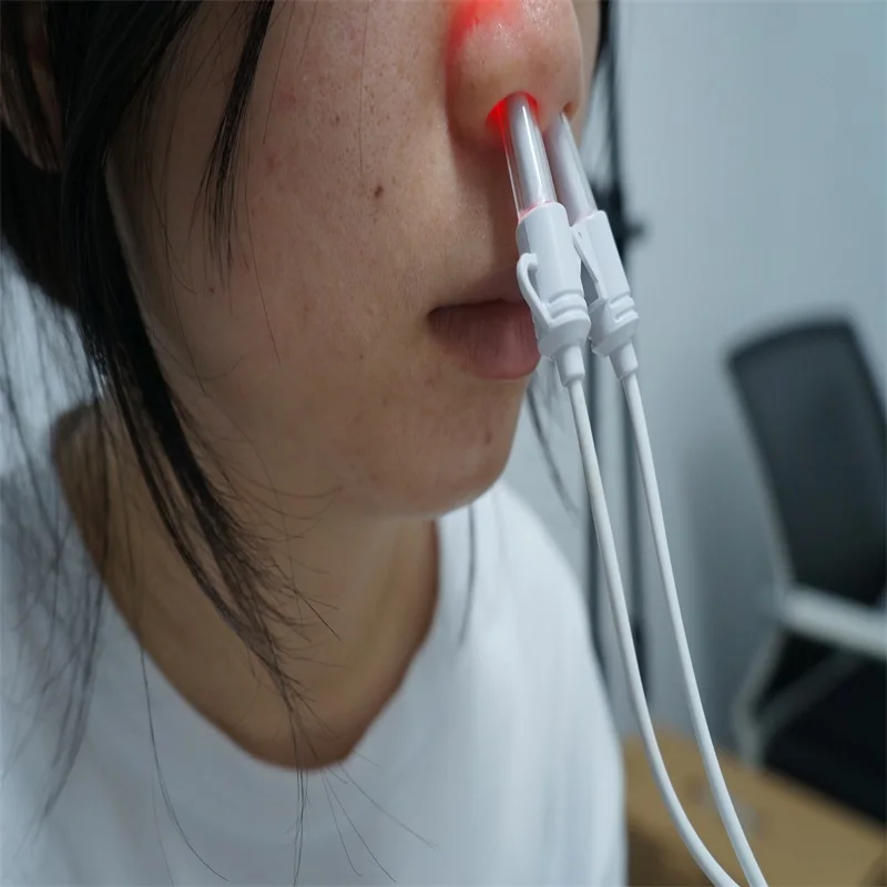 

The New Innovation Allergic Rhinitis Soft Low Level Laser Therapy Nasal Type Laser Treatment Apparatus For the Personal Use