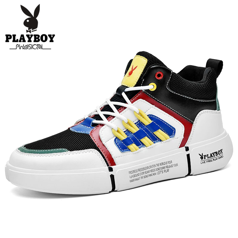 

PLAYBOY New Men's Walking Shoes Breathable Light-weight Sneakers Men Outdoor Sports Shoes Men Brand Shoes