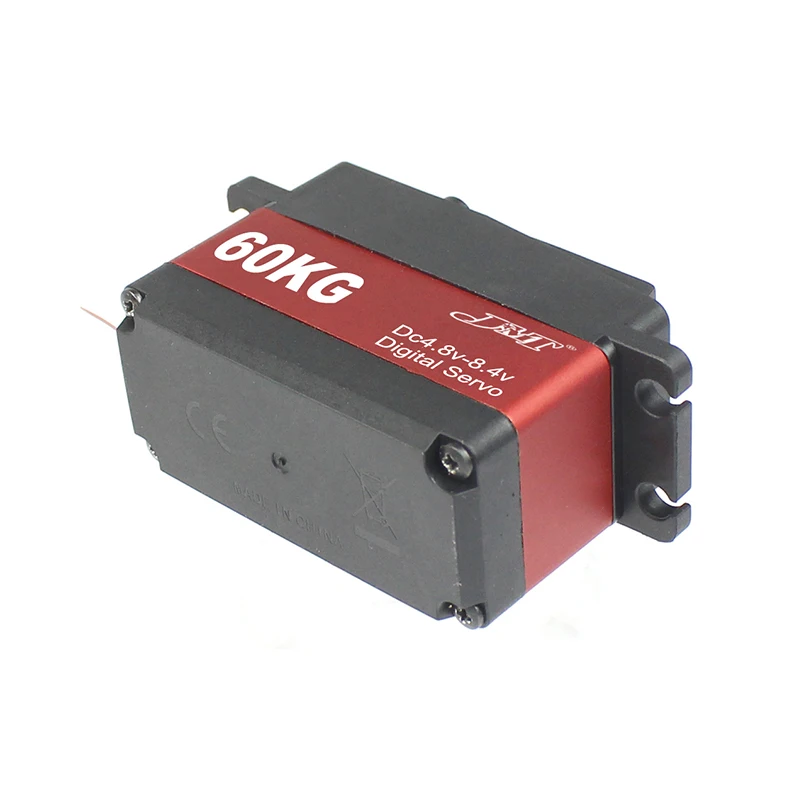 Servo Digital de engranaje de Metal, resistente al agua, 60KG, 6v-8,4 v, 60kg, alto Torque, 180, 270, 360 grados, Servo para 1/5 RC, piezas de coche-3