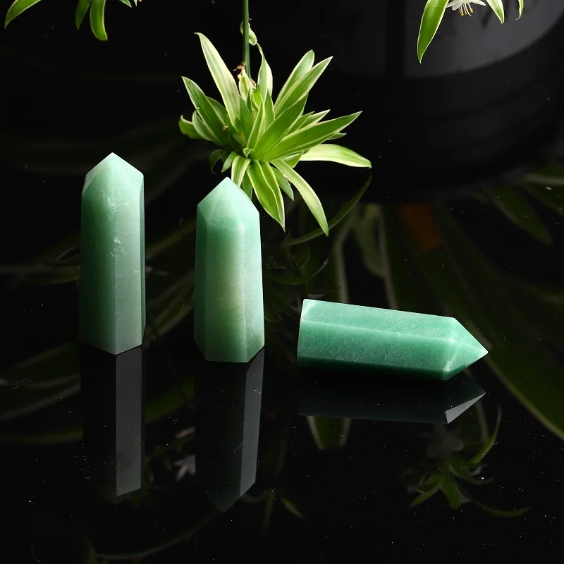 Натуральный кристалл авантюрина Кварцевый Минеральный орнамент лечебный