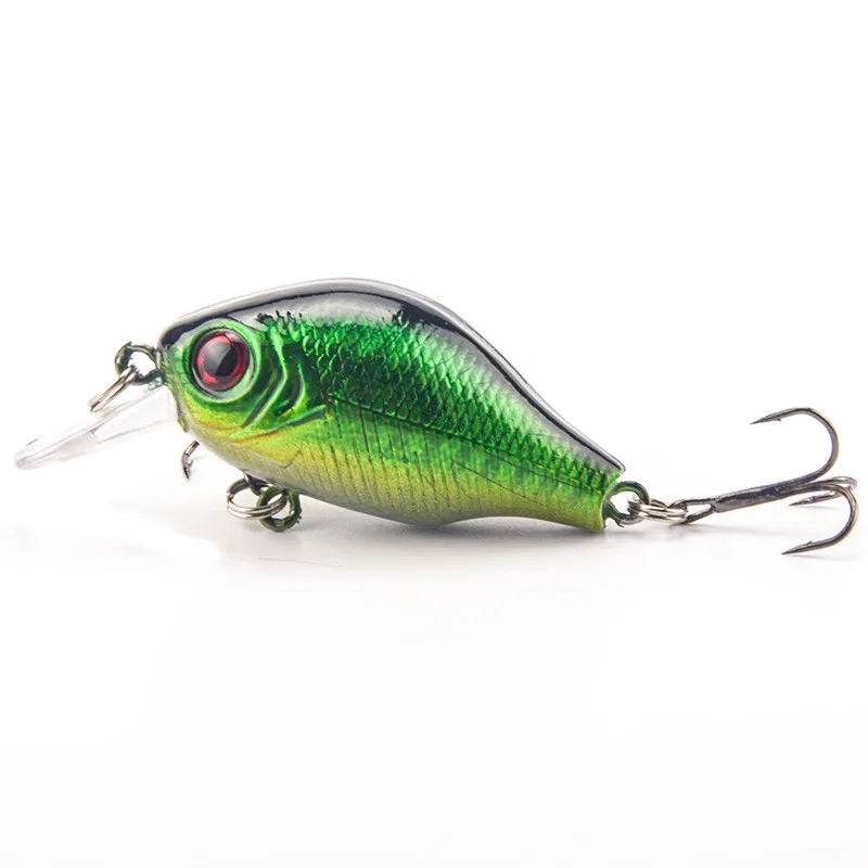 

YOUGLE 5pcs/lot Hard Bait Fishing Lure Minnow Swimbait Crank Bait with Hook 5.5cm 8g