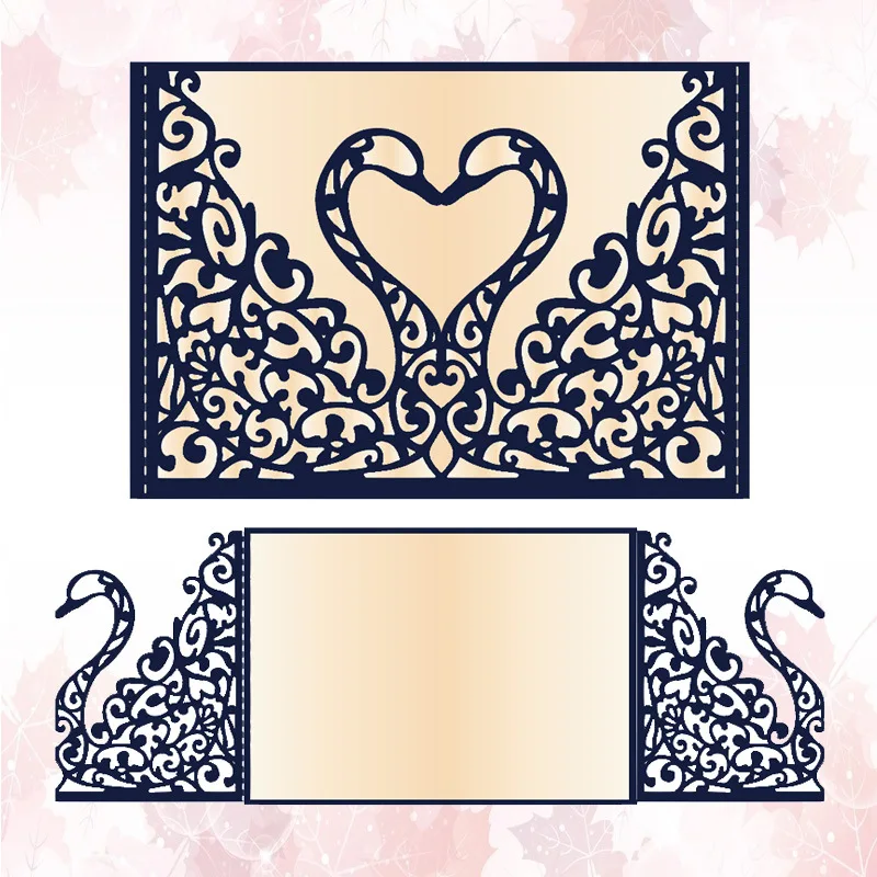 Обложка для карт, декоративная рамка, новогодние ножи для скрапбукинга, новинка металлическая резка 2020 года, магазин Alinacrafts, вложенная вырезка.