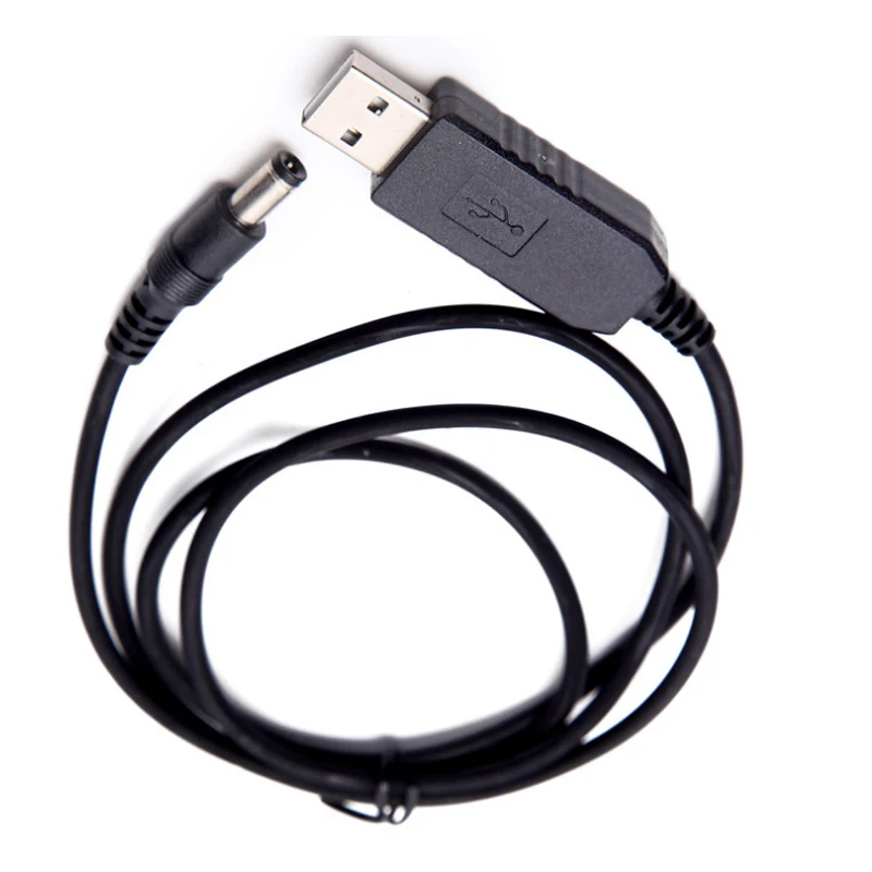 Кабель-адаптер USB 1 м 5 в постоянного тока 12 В 2 1x5 мм штекер для маршрутизатора