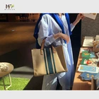 2019 простая модная вместительная сумка, женский портативный портфель, Женская деловая сумка на плечо, холщовая большая сумка, сумка