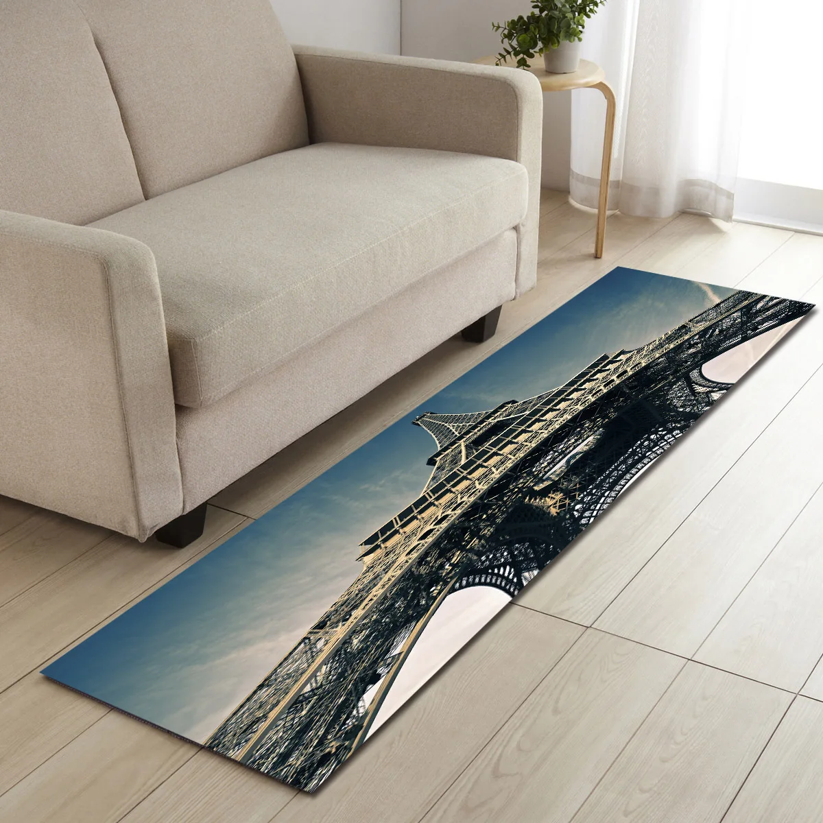 Живописный прямоугольный кухонный ковер Zeegle декоративный для прихожей