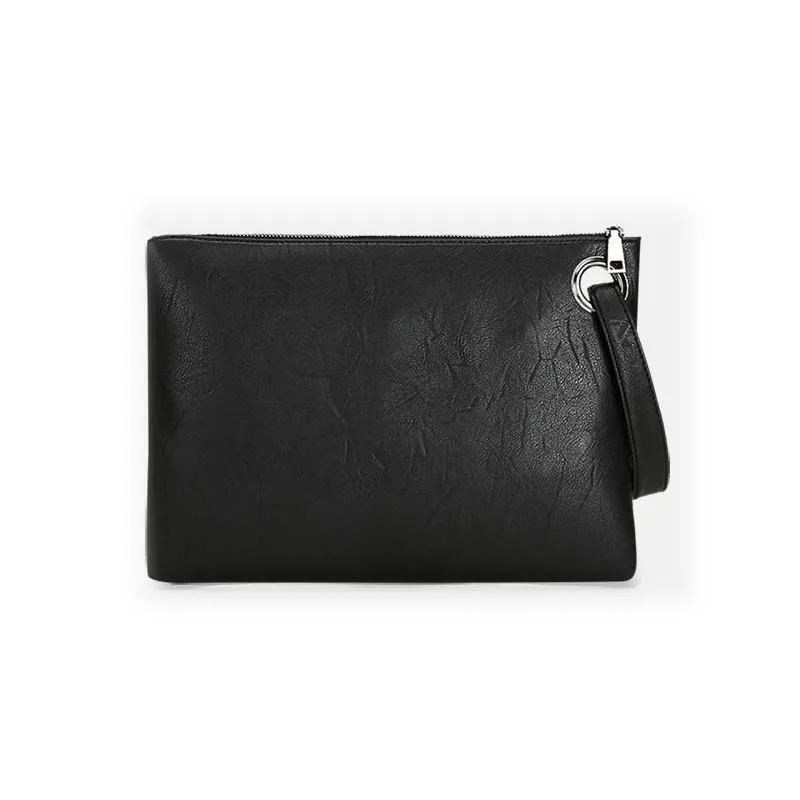 Простая модная женская сумка однотонная Сумка-конверт из искусственной кожи