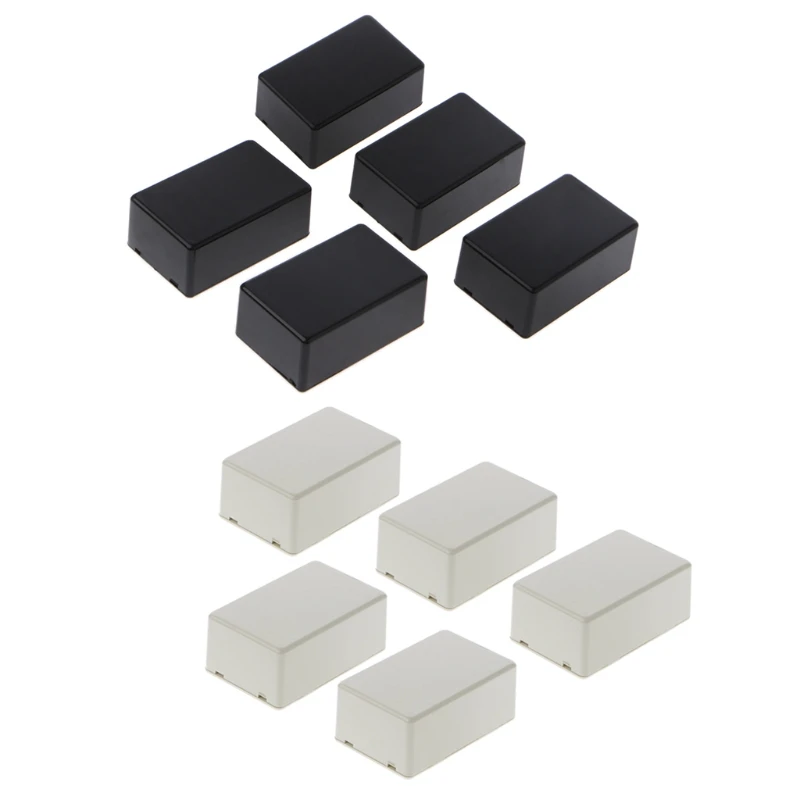 

5Pcs New Plastic Electronic Project Box Enclosure Instrument Case DIY 70x45x30mm for electronic projects power supply units