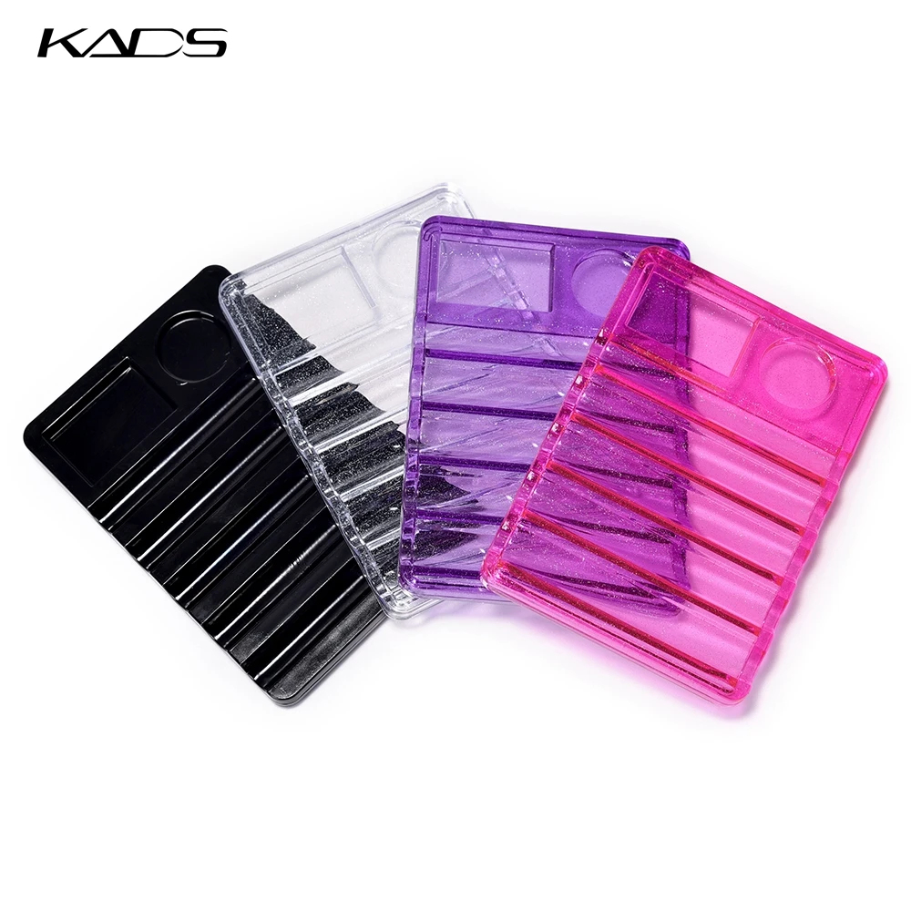 Kads новый 1 шт. пластиковые искусство ногтей ручка держатель кисть очиститель