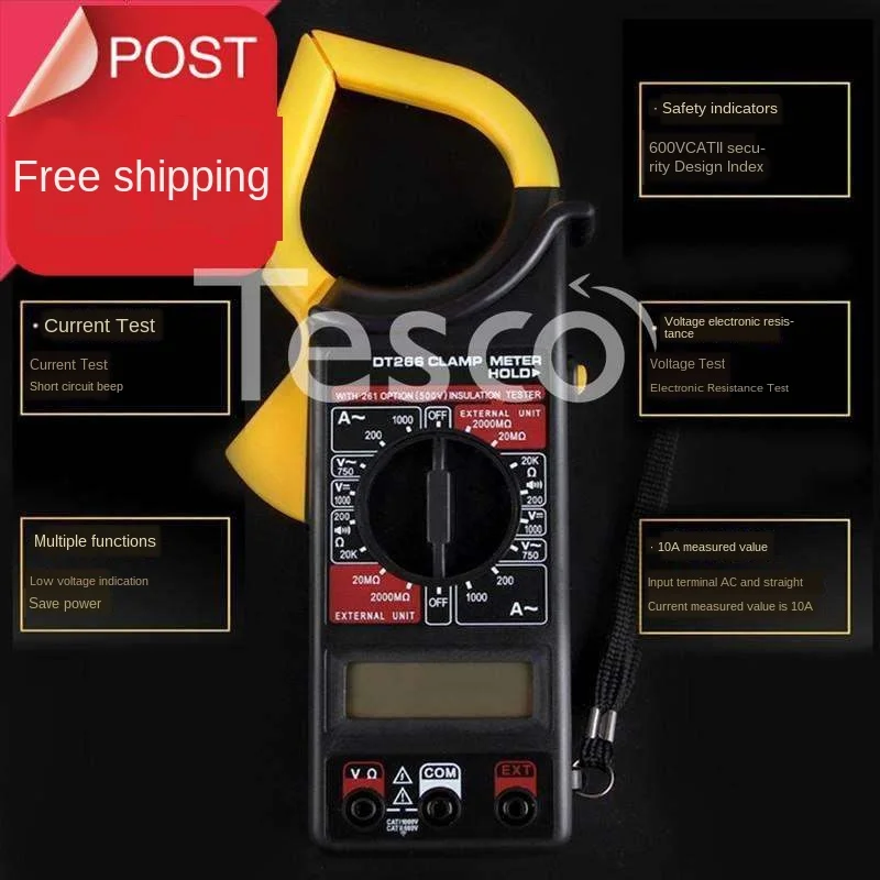 

Clamp Meter r Digital Clamp Clamp Current Meter Clamp Meter High Precision t Ammeter Clamp Meter Small