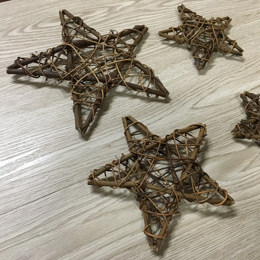 Высушенные Ротанговые звёзды ручной работы 10 50 см|Искусственные и сухие цветы| |