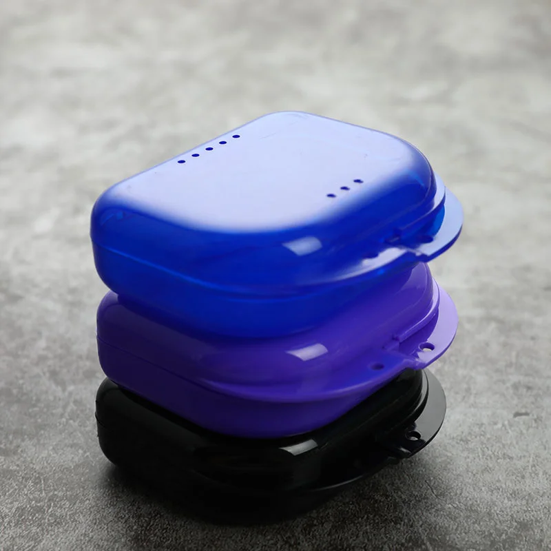 Контейнер для зубных фиксаторов контейнер брекетиков защита полоскания рта