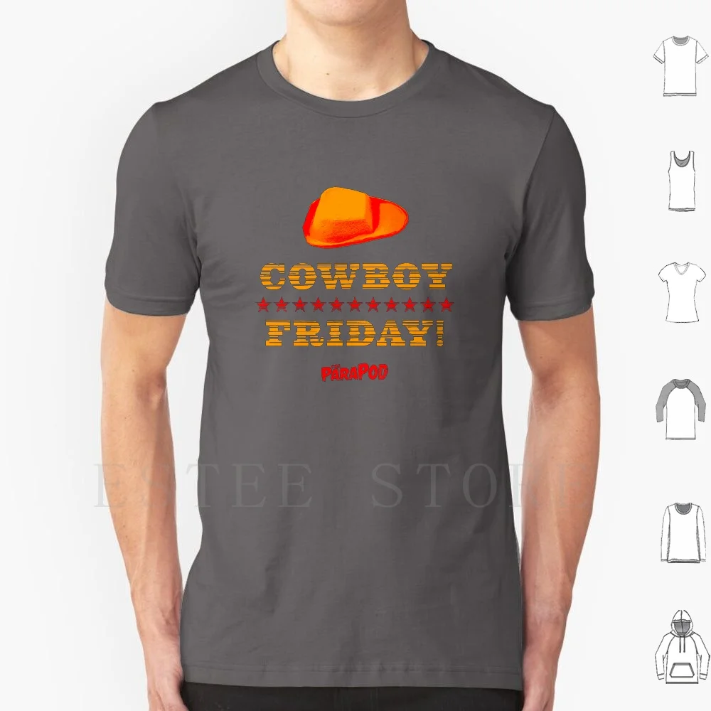 

Cowboy Friday T Shirt Men Cotton 6Xl Parapod Cowboy Cowboy Friday