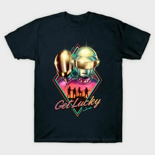 Daft Punk повезет смешные металла музыкой электронная Duo в ретро стиле комплект из