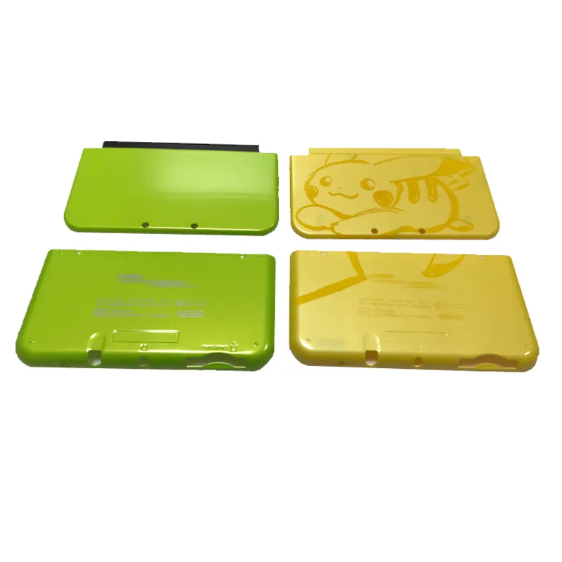 Оригинальный чехол SNES PikachuYellow зеленый верхний и нижний для нового 3DS XL