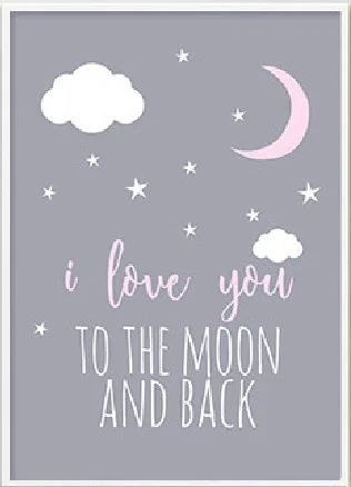 Декор с кроличьими ушами и облаками Северной Европы живопись для гостиной