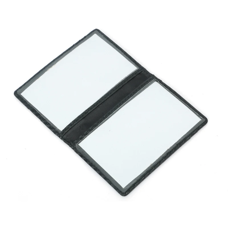 

BONAMIE Black Carbon Fiber Thin Credit Card Holder Slim RFID Wallets Pu Leather Driver License Cover Holder For Men Card Wallet