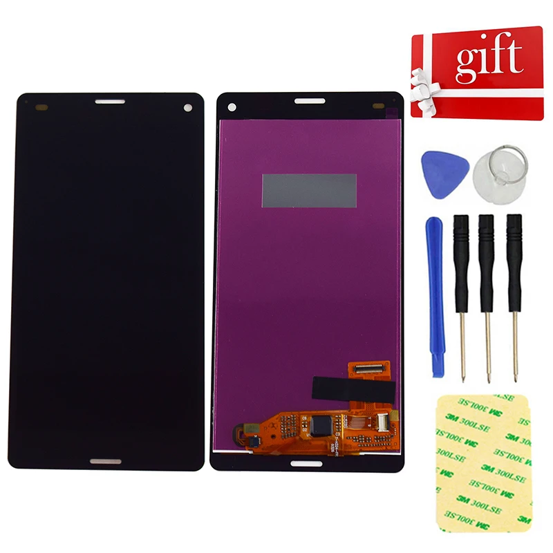 

For Sony Xperia Z3 Compact Z3 mini D5803 D5833 LCD Display Screen Panel Z3 Compact Touch Screen Digitizer Glass Sensor Assembly