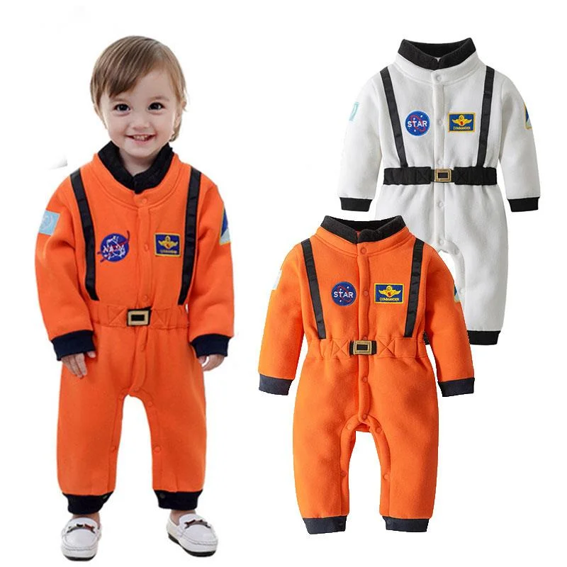 

Костюм астронавта, Комбинезоны для маленьких мальчиков, малышей, маскарадный костюм на Хэллоуин, Рождество, день рождения