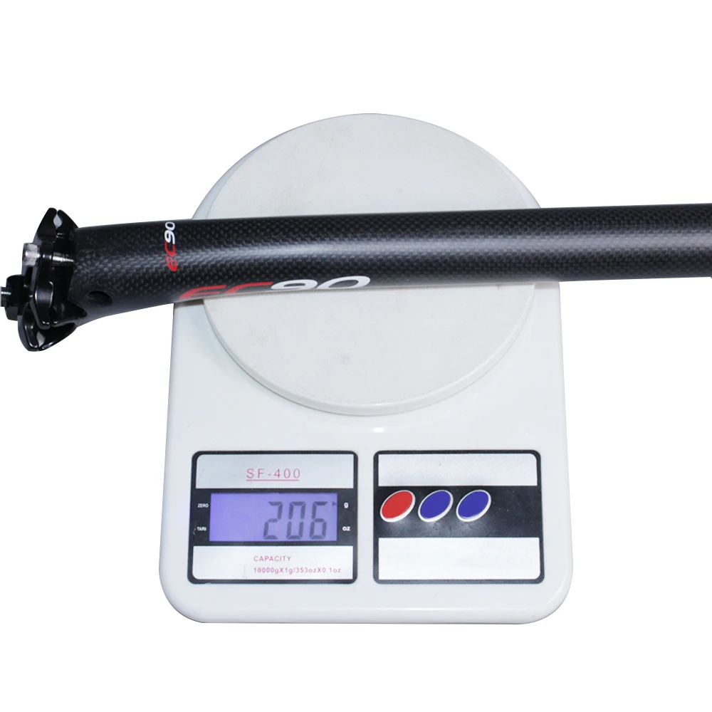 Велосипедный Подседельный штырь из углеродного волокна прочный для горного и